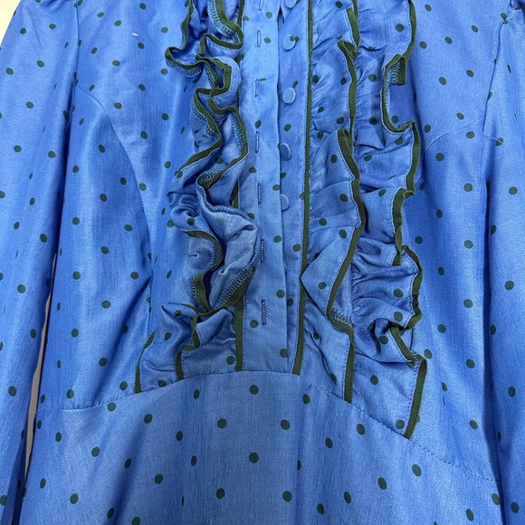 Ruffle bowknot polka dot dress. Beautiful dress!!!!! - Picture 2 of 6